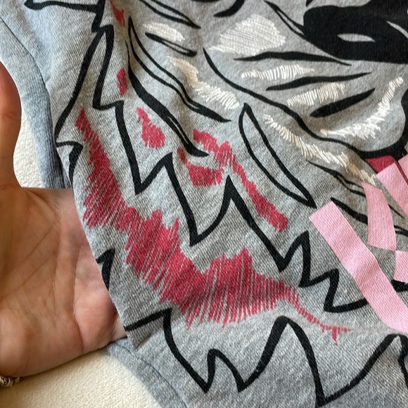 KENZO Kids Tiger Sweatshirt Dress Youth 14 Women’s Small - Picture 6 of 12